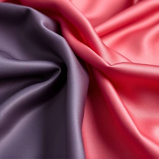 Samples of luxurious silk and cashmere fabrics